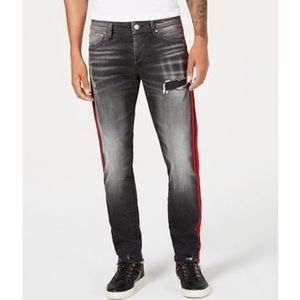 jack and jones striped jeans